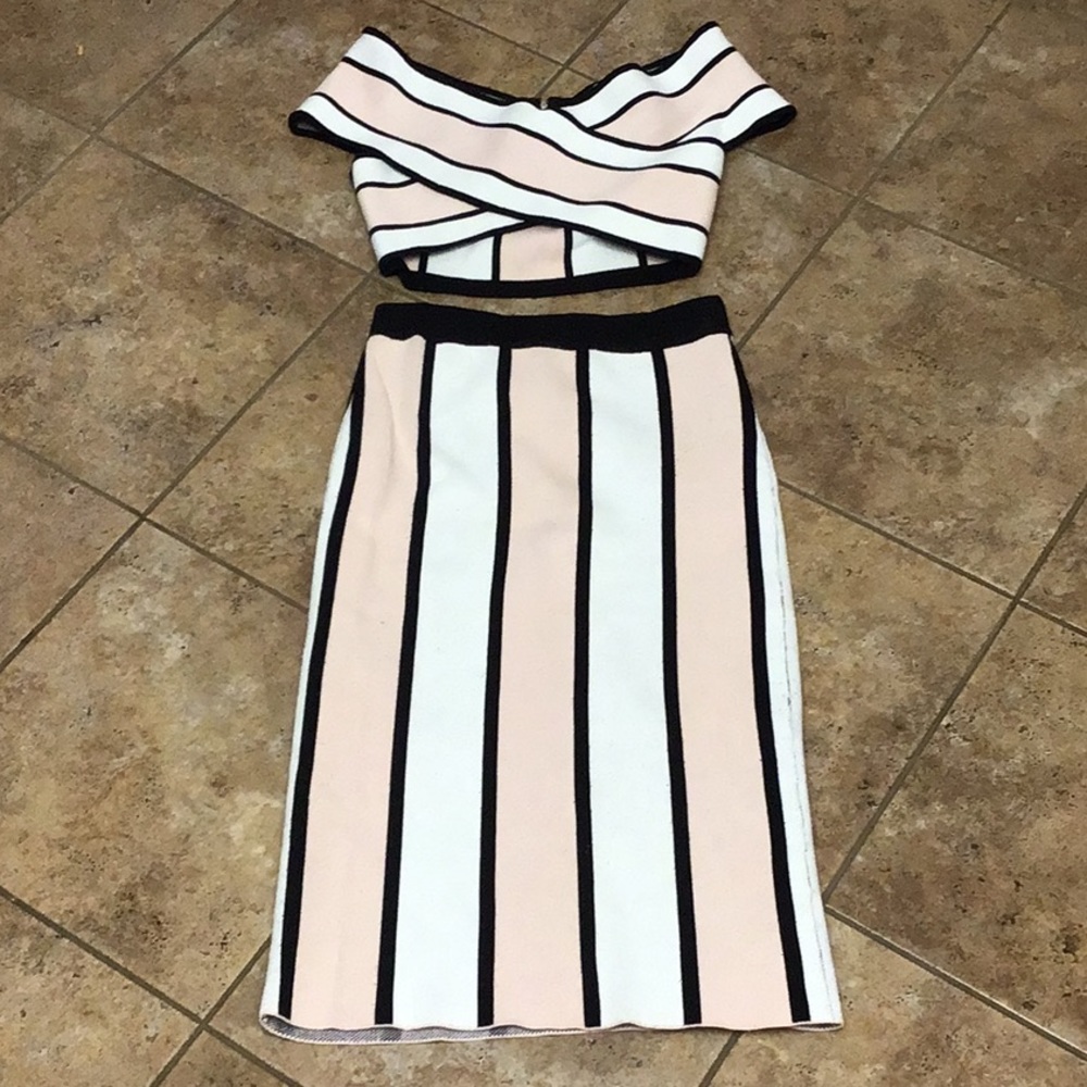 2 piece dress.
